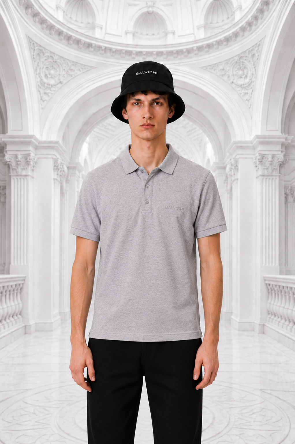 Balvichi Embroidered Polo Shirt