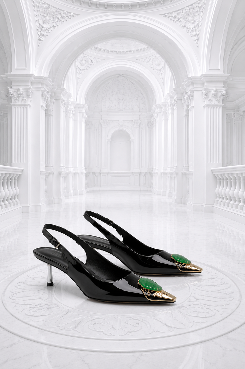 Imperial Slingback Heels