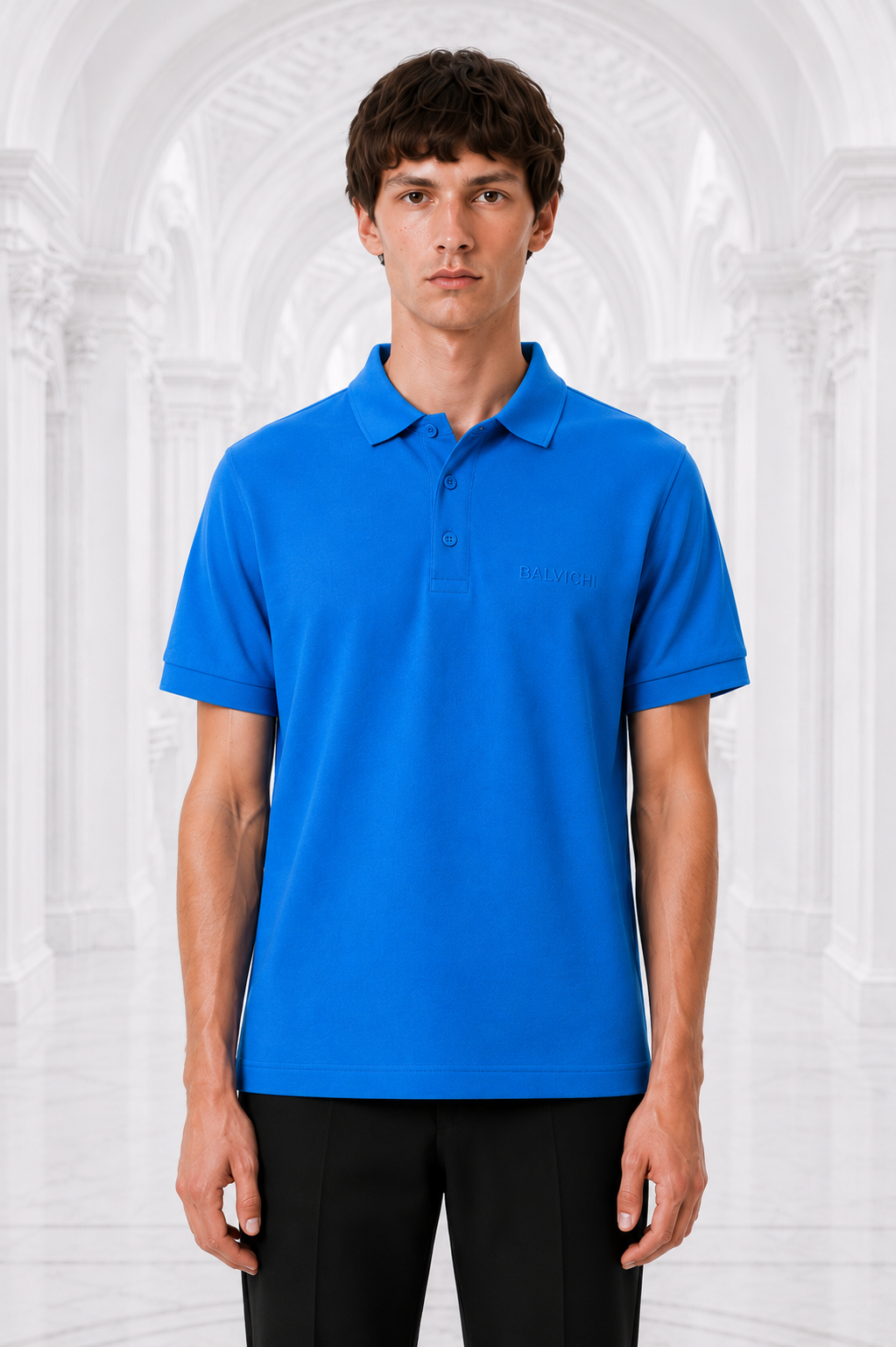 BALVICHI Embroidered Polo Shirt